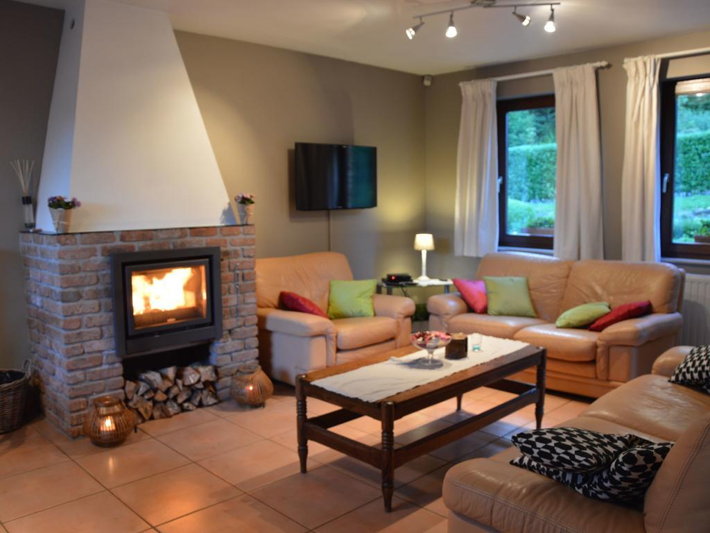 Modern Holiday Home In Stavelot With Fireplace Luaran gambar